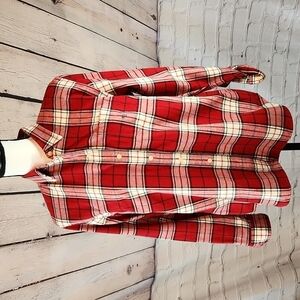 Lauren Ralph Lauren women's flannel button down shirt